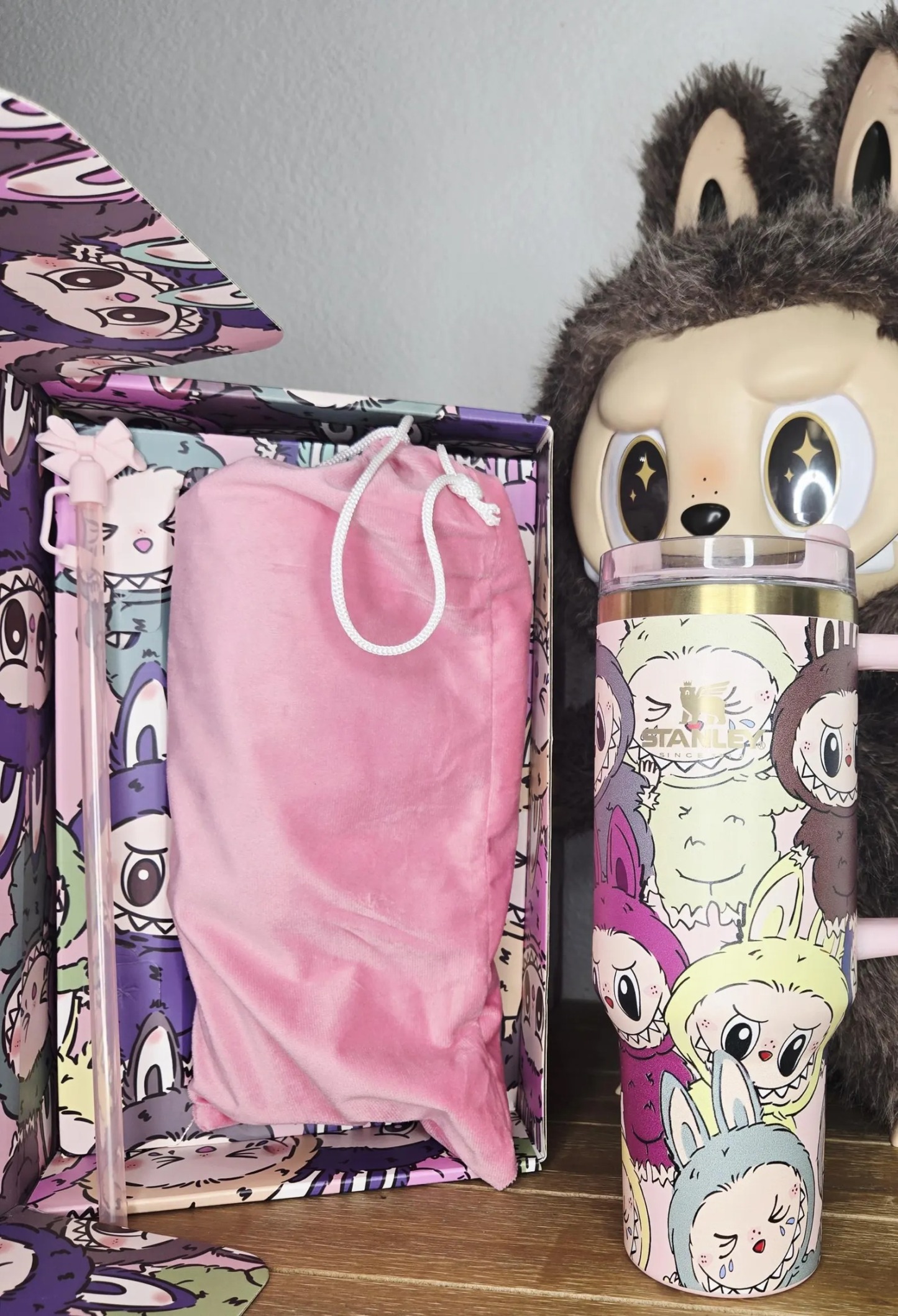 THE MONSTERS “Labubu” x Stathtnley Quencher H2.0 Tumbler – 40oz