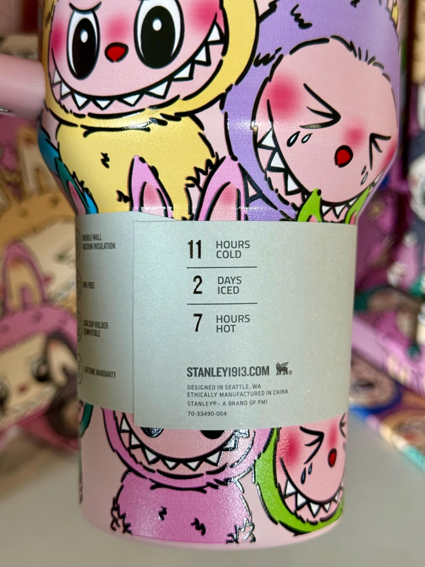 THE MONSTERS “Labubu” x Stathtnley Quencher H2.0 Tumbler – 40oz