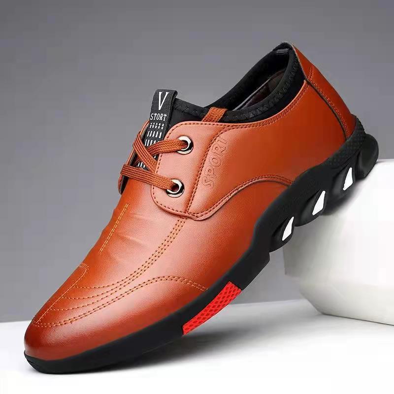 Pantofi casual din piele pentru bărbați