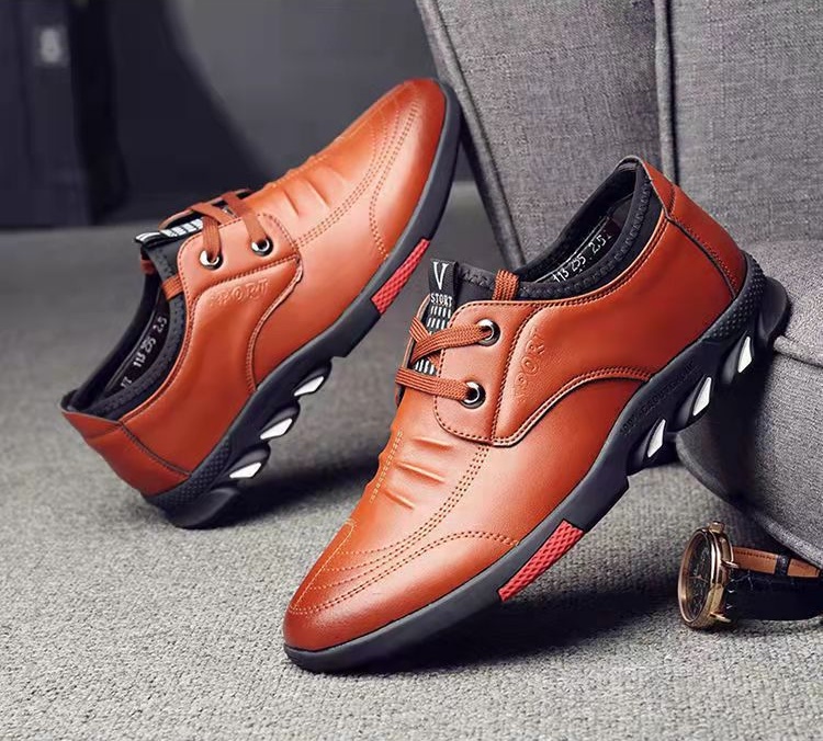 Pantofi casual din piele pentru bărbați