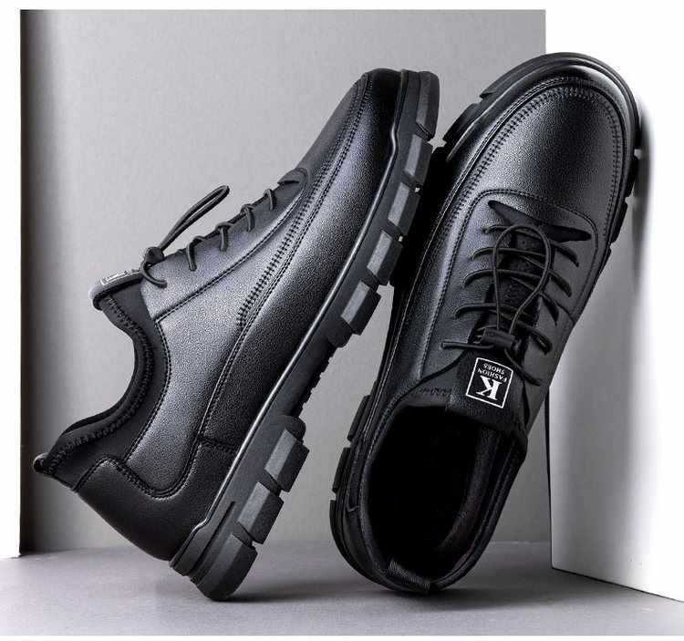 [⏰Reducere pentru timp limitat - se termină astăzi] Pantofi ortopedici cu design ergonomic - piele de înaltă calitate + cusături manual, un must-have pentru bărbați