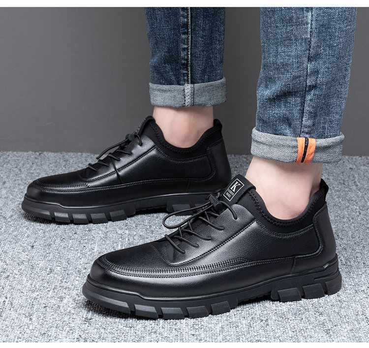 [⏰Reducere pentru timp limitat - se termină astăzi] Pantofi ortopedici cu design ergonomic - piele de înaltă calitate + cusături manual, un must-have pentru bărbați