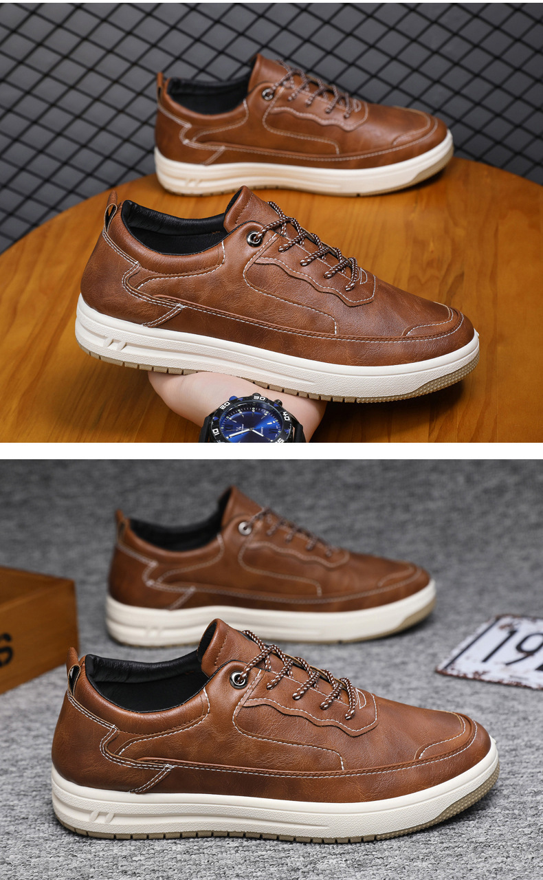 (⏰Reducere de 50% astăzi - se încheie în curând) Pantofi casual pentru bărbați👞Suport pentru arc confortabil și respirabil✅Poziție corectă de mers