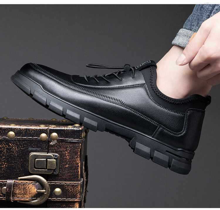 [⏰Reducere pentru timp limitat - se termină astăzi] Pantofi ortopedici cu design ergonomic - piele de înaltă calitate + cusături manual, un must-have pentru bărbați