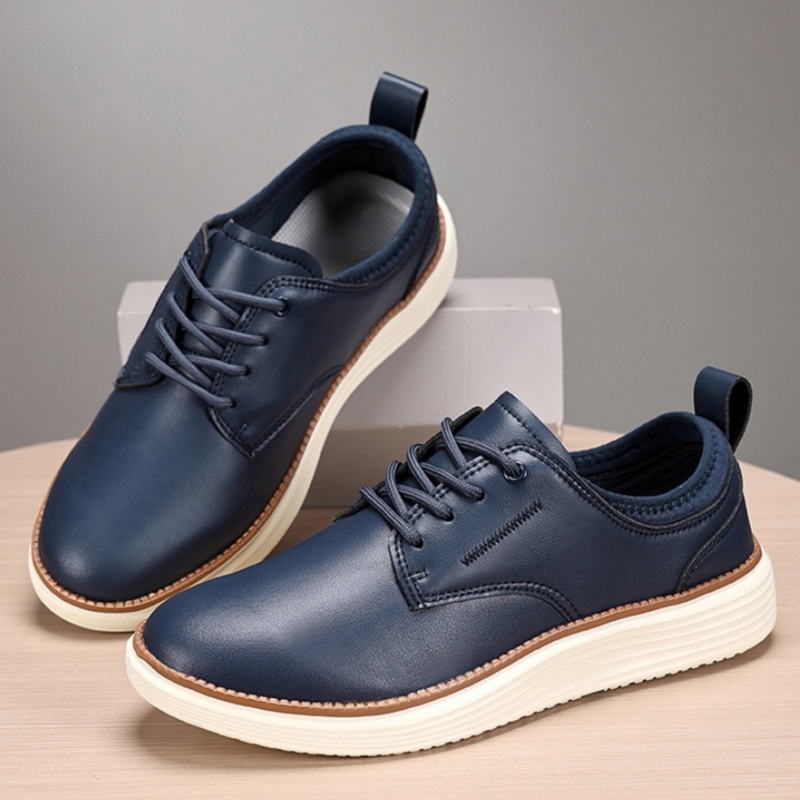 【⏰50% reducere astăzi - se încheie în curând】 Pantofi ortopedici cu design ergonomic - piele de înaltă calitate + cusături manual ✅ Un must-have pentru bărbați👞