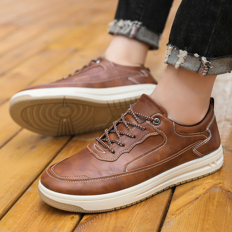 (⏰Reducere de 50% astăzi - se încheie în curând) Pantofi casual pentru bărbați👞Suport pentru arc confortabil și respirabil✅Poziție corectă de mers