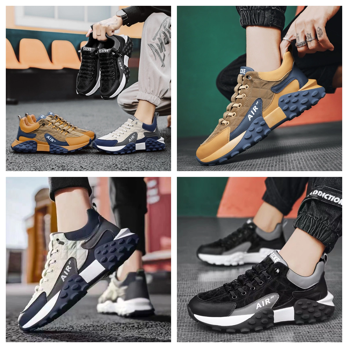 (⏰50% reducere la produse noi, doar astăzi) Pantofi casual pentru bărbați👞Suport pentru arc confortabil și respirabil✅ Ofertă foarte bună