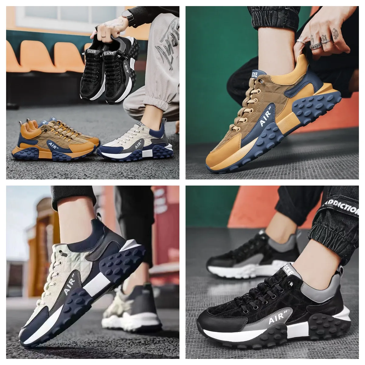 (⏰50% reducere la produse noi, doar astăzi) Pantofi casual pentru bărbați👞Suport pentru arc confortabil și respirabil✅ Ofertă foarte bună