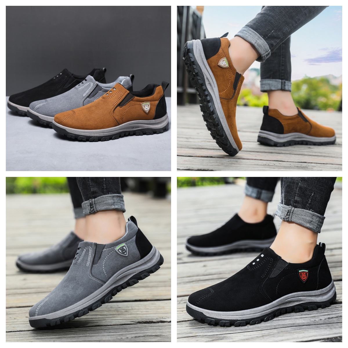 【⏰REDUCERE DE 50% AZI - NU RĂTAȚI-O】Pantofi casual pentru bărbați, suport pentru arc ✅Ușoare și confortabile - Piele de înaltă calitate + cusute manual👞