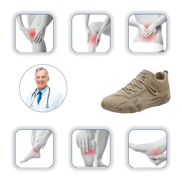 【⏰50% REDUCERE AZI - NUMAI AZI】 Pantofi comozi pentru bărbați ✅Suport arc - Piele de înaltă calitate + cusătură manuală👞