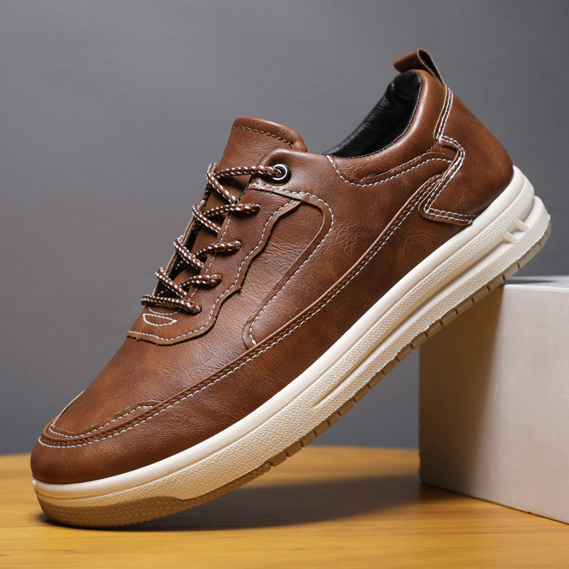 (⏰Reducere de 50% astăzi - se încheie în curând) Pantofi casual pentru bărbați👞Suport pentru arc confortabil și respirabil✅Poziție corectă de mers