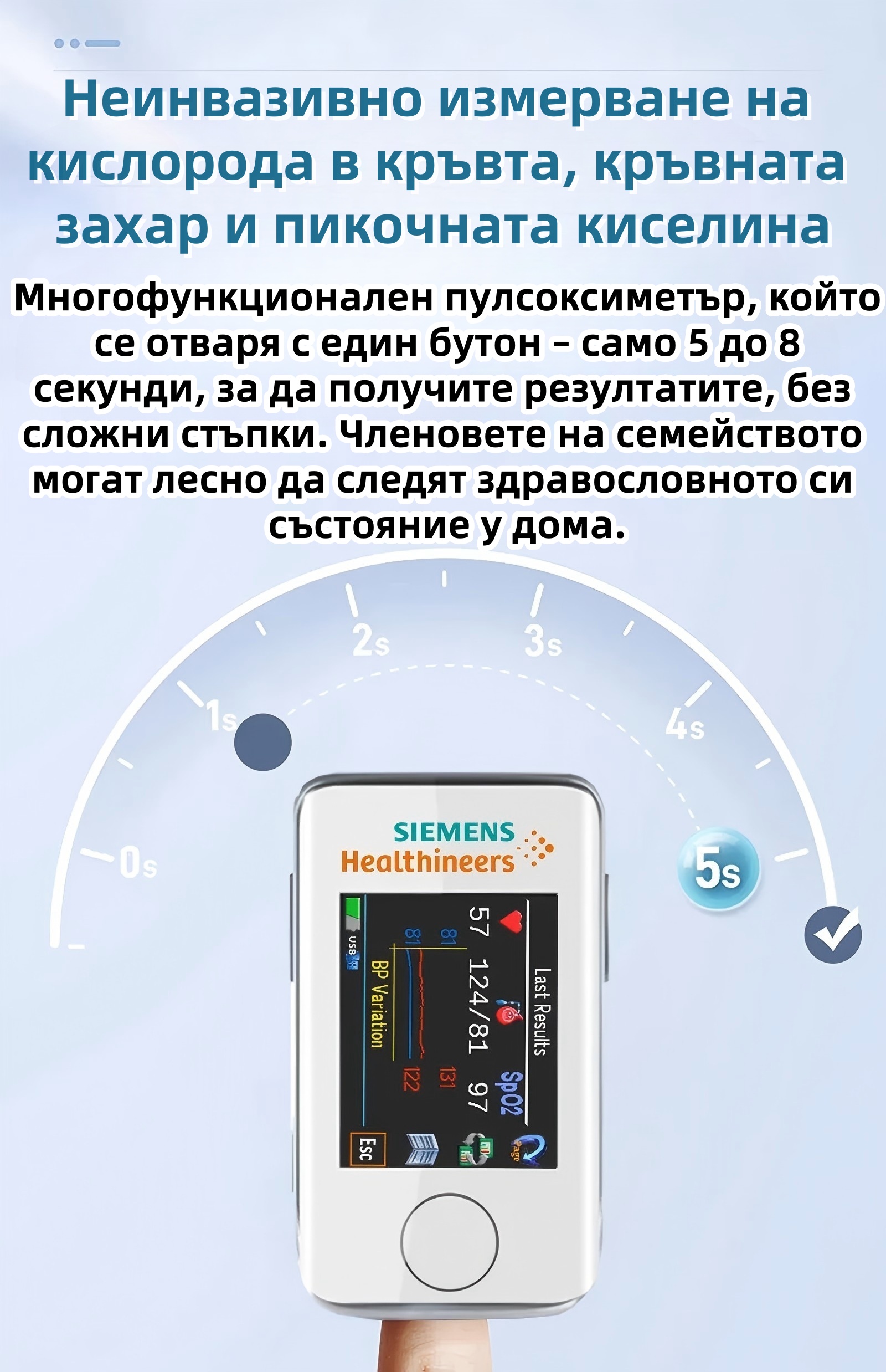 Най-добрият избор за безболезнено измерване на захар