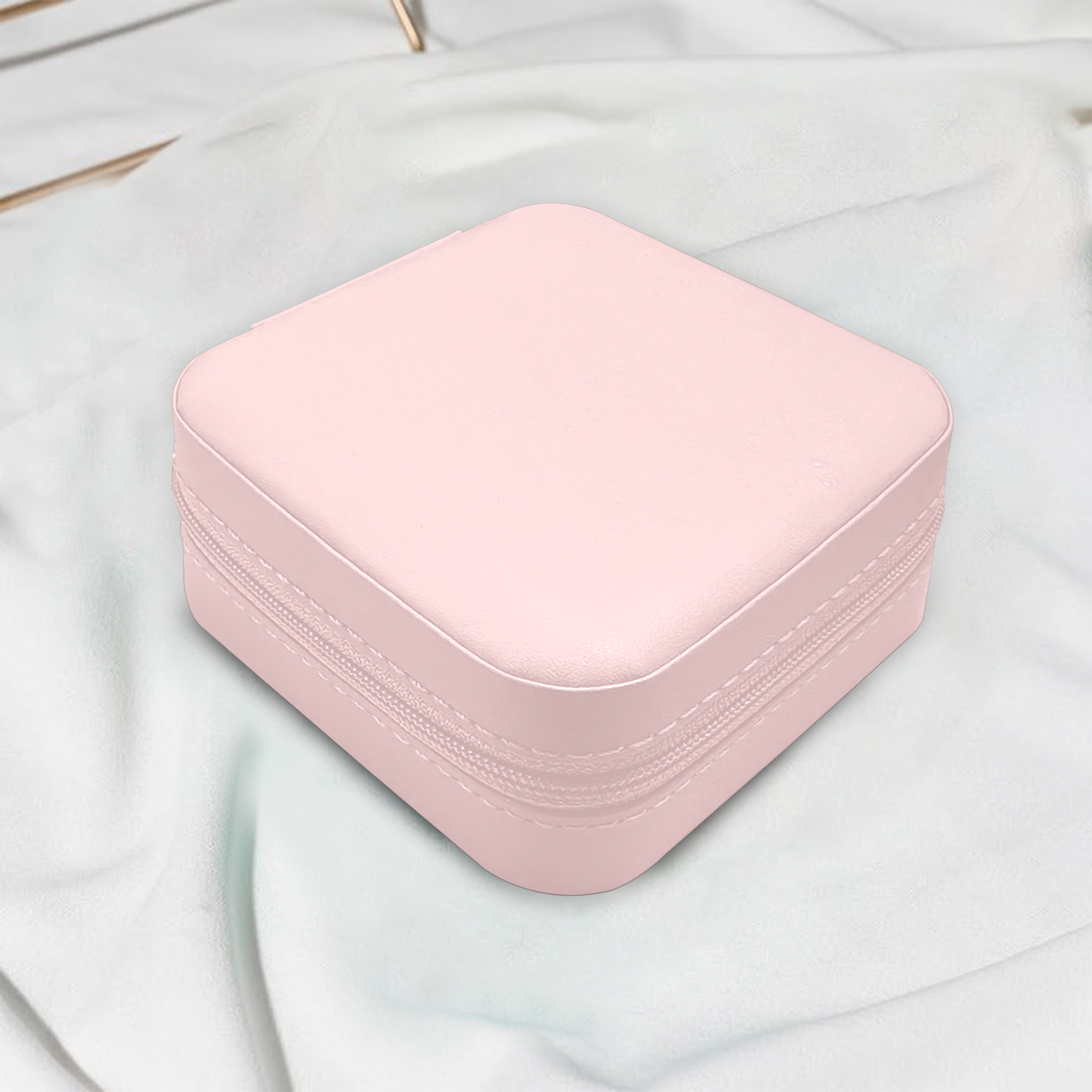 Custom PU Leather Jewelry Box – Personalized Photo Printed Organizer with Your Design