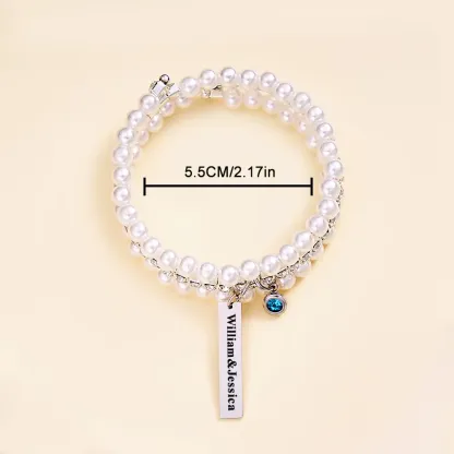 Personalized Something Blue Bouquet Charm Something Blue for Bride