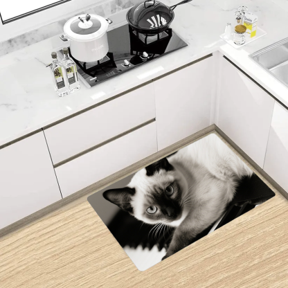 Custom Kitchen Floor Mat Personalized Design Rug for Home or Restaurant