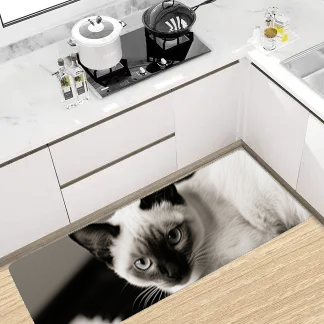 Custom Kitchen Floor Mat Personalized Design Rug for Home or Restaurant