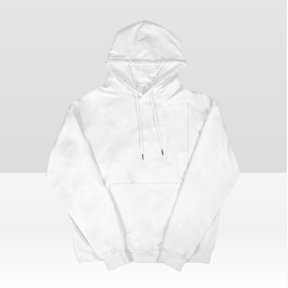 Custom Men's Pullover Hoodie – Personalized Front Print Hoodie with Kangaroo Pocket