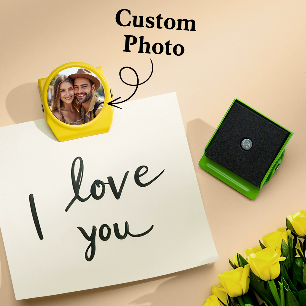 Personalized Magnetic Metal Clips Refrigerator Magnet with Photo Magnets Metal Clip