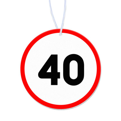 Customized Round Hanging Car Air Fresheners with Essential Oils for Women Men