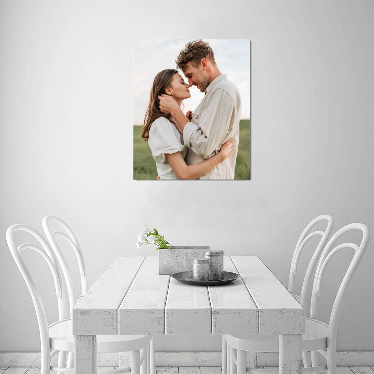 Custom Oil Painting Canvas Wall Art – Square, Horizontal, or Vertical Layouts