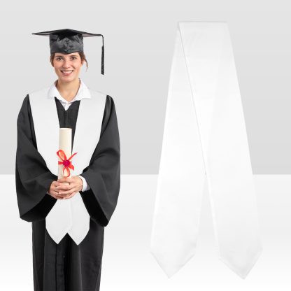Custom Graduation Stole – Personalized Commencement Sash with Logo or Text