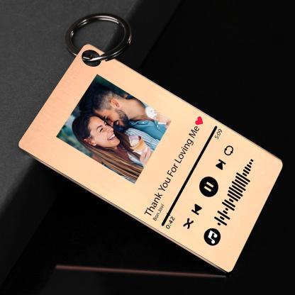 Custom Photo Scannable Music Code Music Plaque Gifts For Her/Him