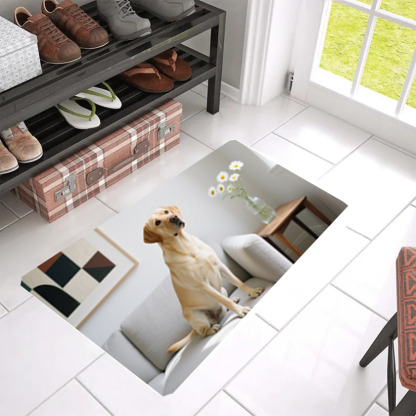 Personalized Floor Mat – Custom Design Non-Slip Mat for Home Office or Entryway