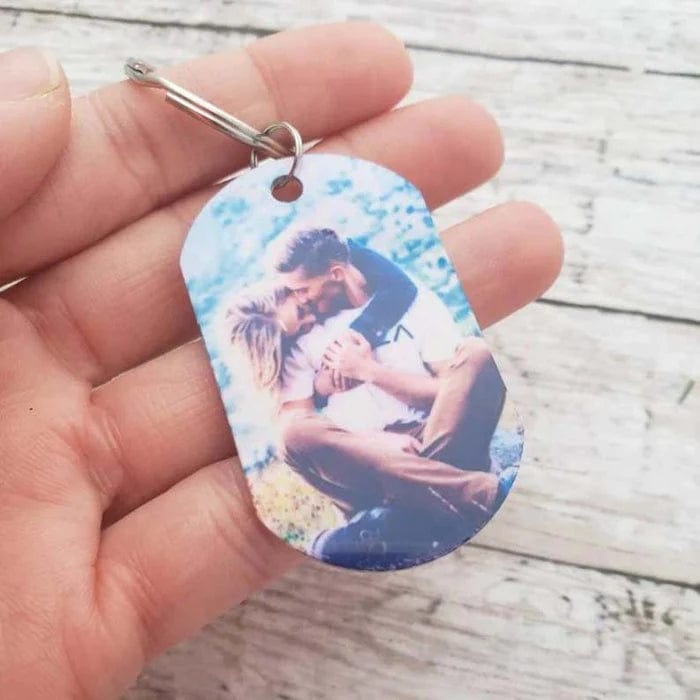 Wedding Gifts Drive Safe Keychain Custom Photo Keychain With Name For Boyfriend