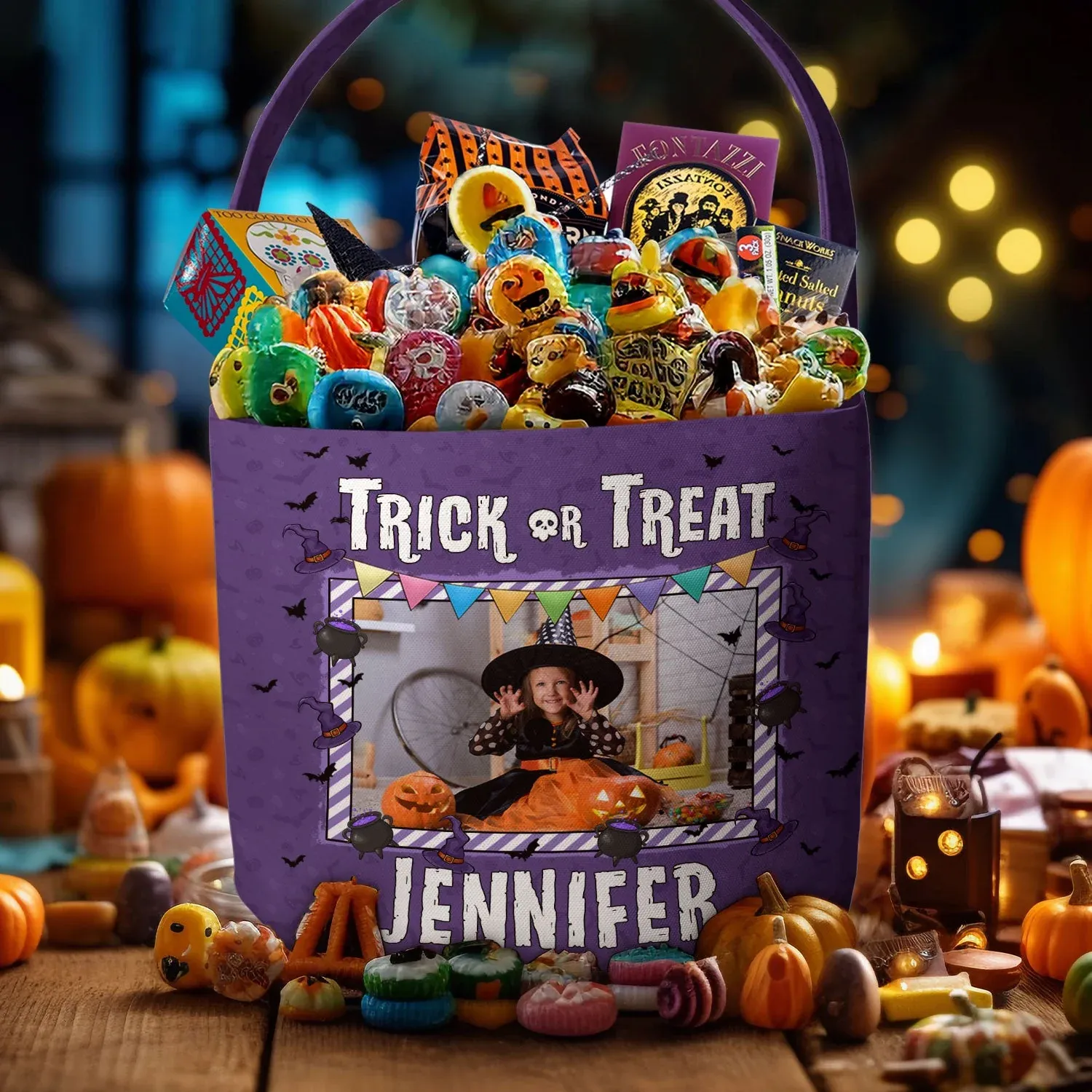 Kid-Halloween-Trick-Or-Treat-Bag-Personalized-Photo-Halloween-Spooky-Basket3