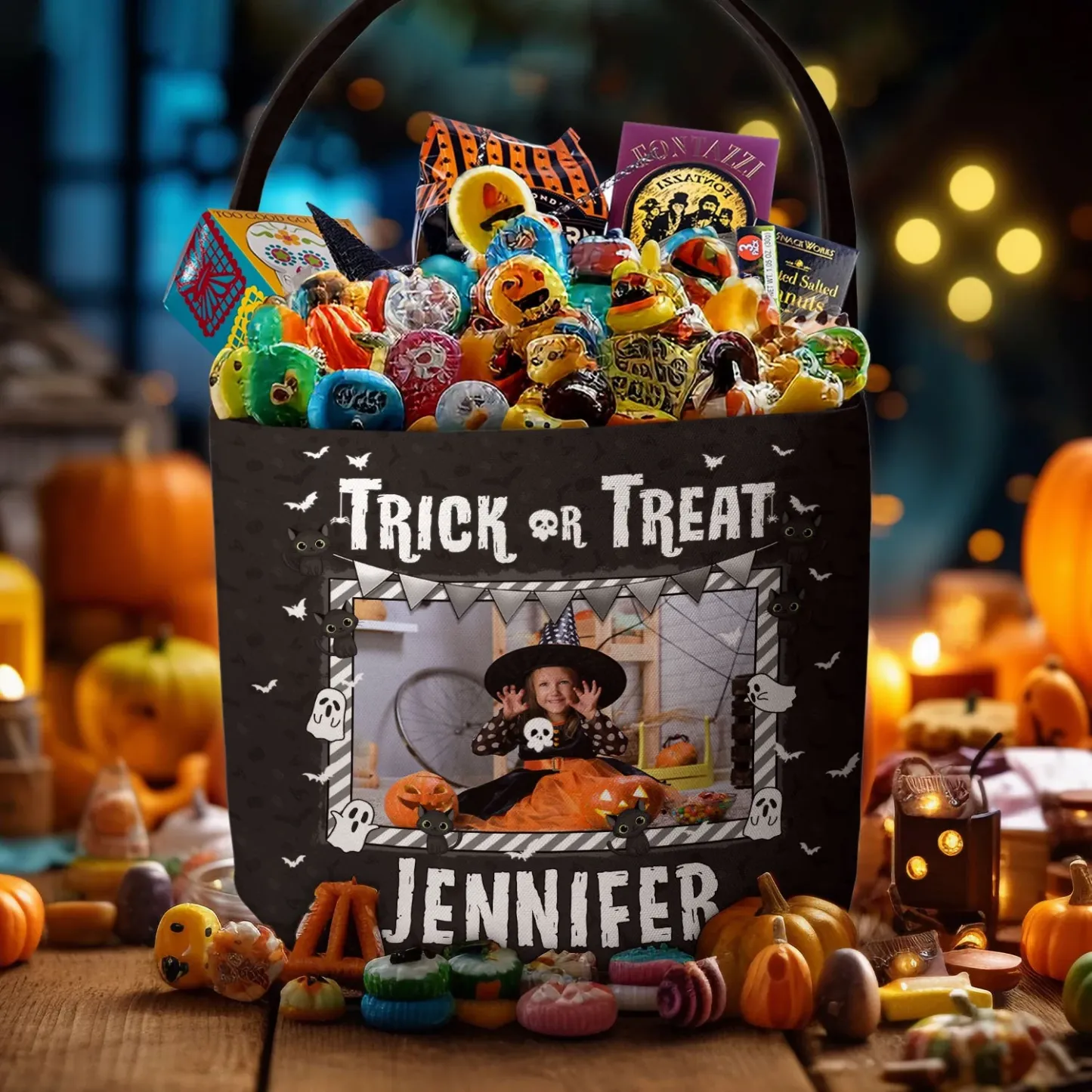 Kid-Halloween-Trick-Or-Treat-Bag-Personalized-Photo-Halloween-Spooky-Basket4