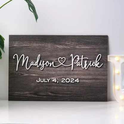 Personalized Wedding Sign Wedding Welcome Sign for Wedding Entrance
