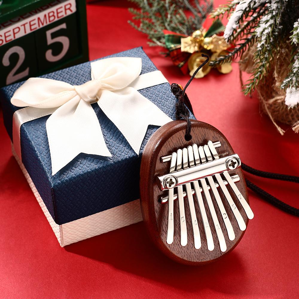 8 Keys Mini Kalimba Piano Gift Packaging Box