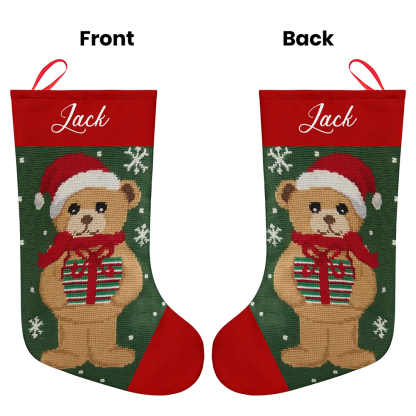 Personalized Christmas Stockings Custom Name Christmas Stocking