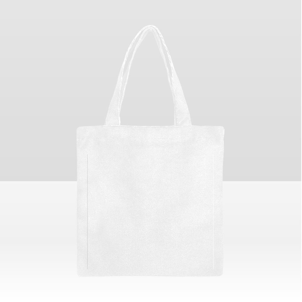 Custom Canvas Tote Bag – Personalized Reusable Shopping Bag with Front Design
