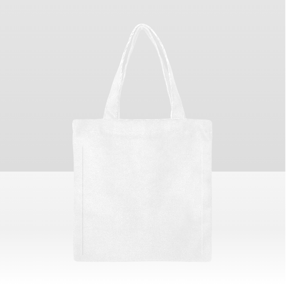 Custom Canvas Tote Bag – Personalized Reusable Shopping Bag with Front Design