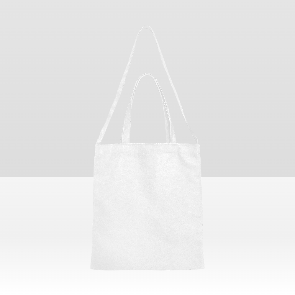 Custom Canvas Tote Bag – Personalized Reusable Shopping Bag with Front Design