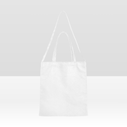 Custom Canvas Tote Bag – Personalized Reusable Shopping Bag with Front Design