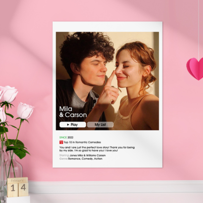 Custom Movie Poster Personalized Wall Art Print Poster