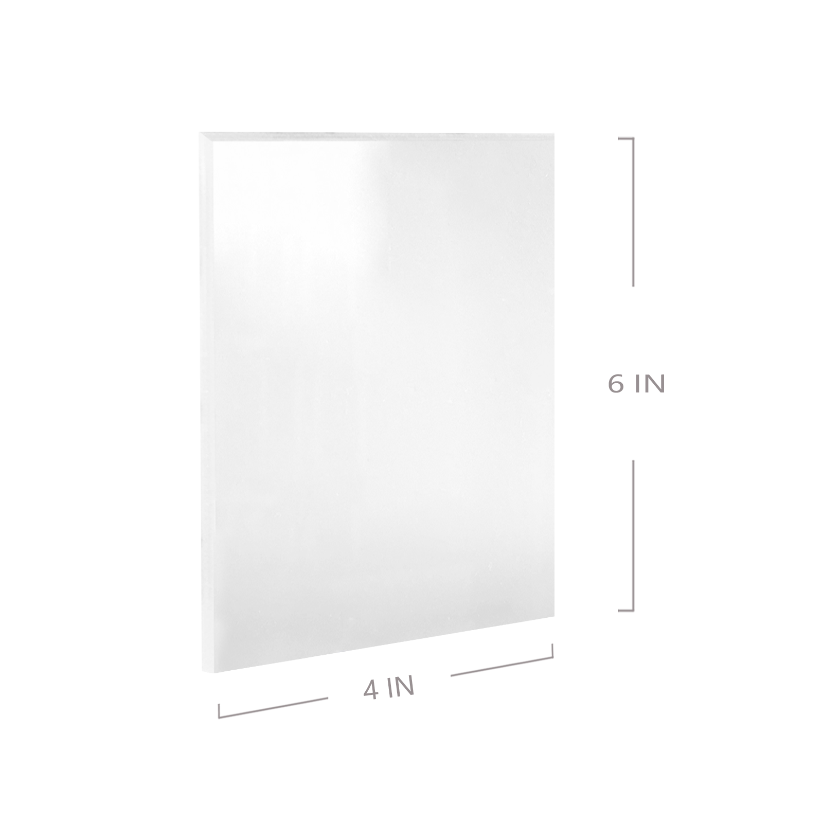 Custom Clear Acrylic Photo Plaque – Personalized Text & Image Display with Sleek Transparent Design