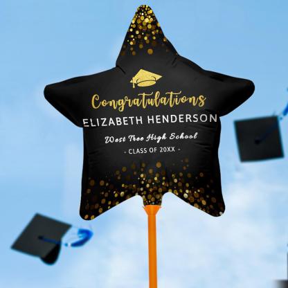 Custom Congratulations Balloons Class of 2022 Graduation Party Balloon Decoration