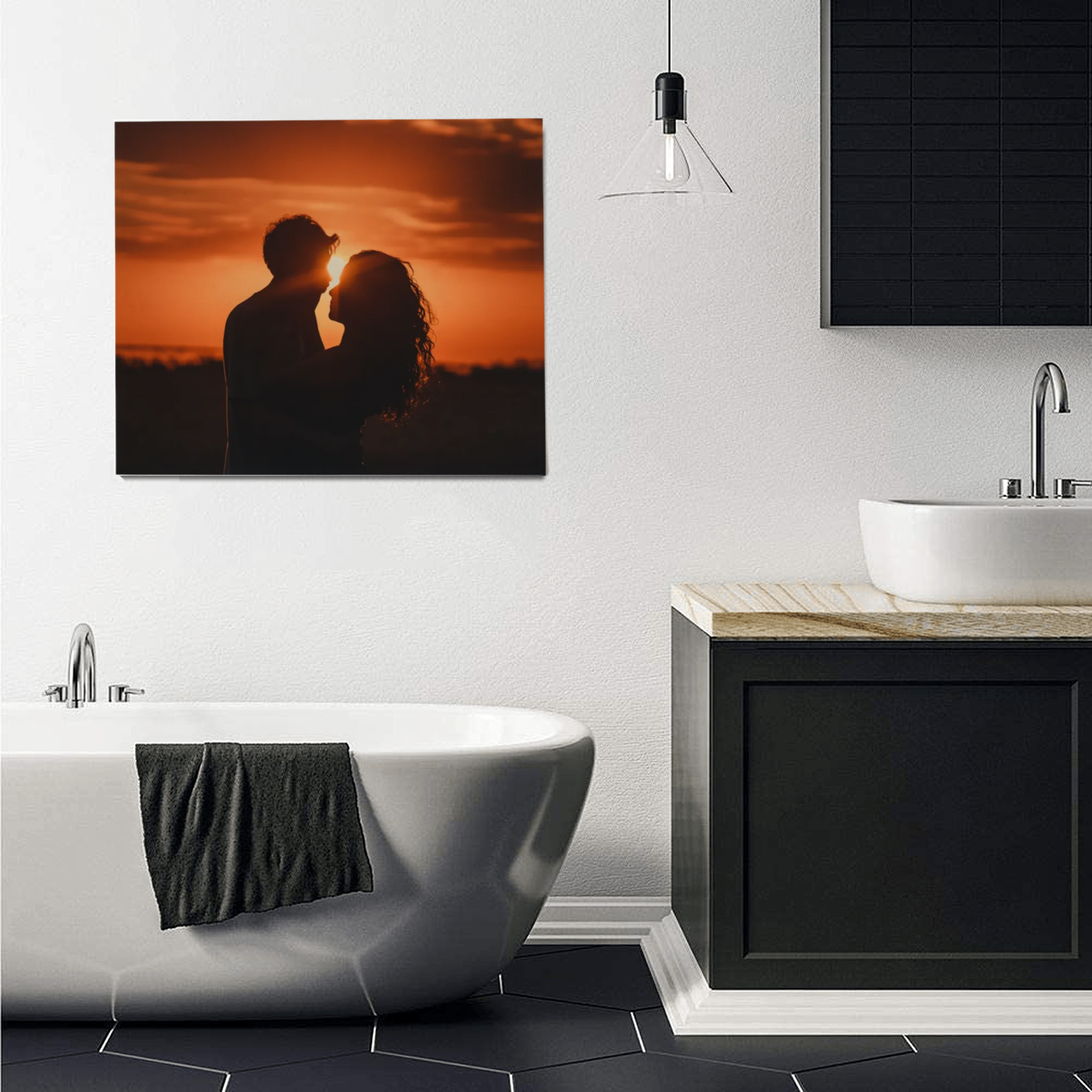 Custom Oil Painting Canvas Wall Art – Square, Horizontal, or Vertical Layouts