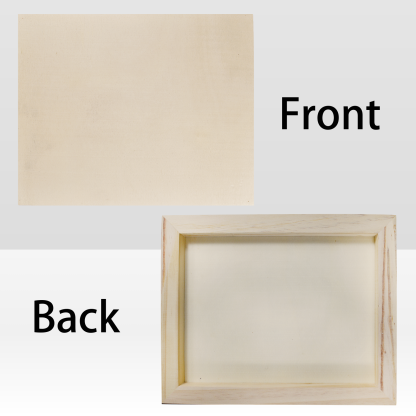 Custom Horizontal Wooden Wall Art – Personalized Solid Wood Decor