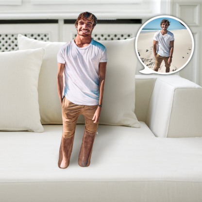 Custom Head or Full-Body Funny Ugly Pillow - Hilarious Birthday Gift & Unique Keepsake