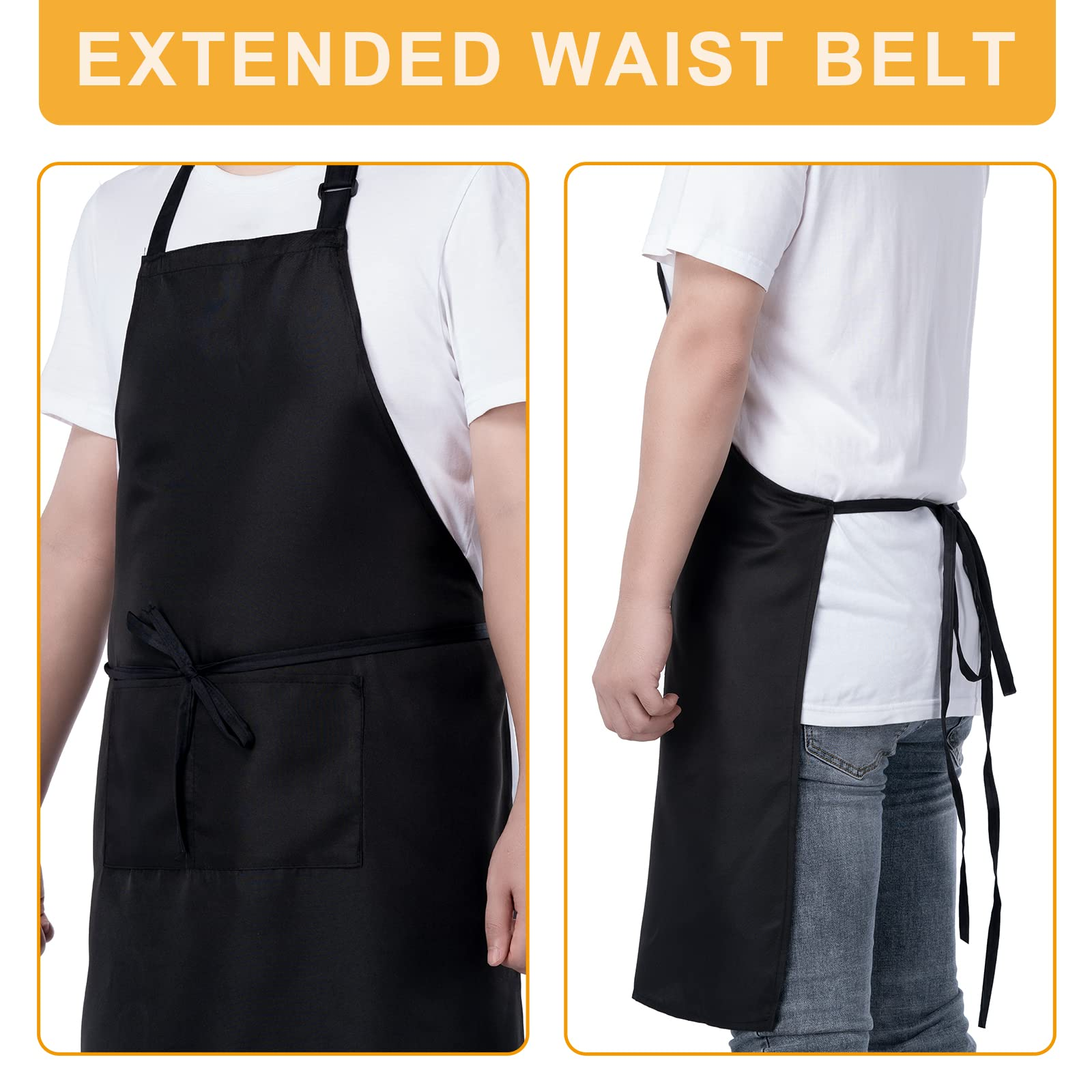 Custom Men’s Waterproof Heat Transfer Apron – Personalized Cooking Apron with Your Own Design