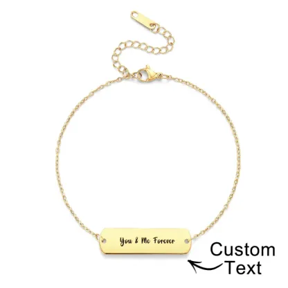 Custom Photo Bracelet Eyes Bracelet Bar Bracelet Gifts for Her