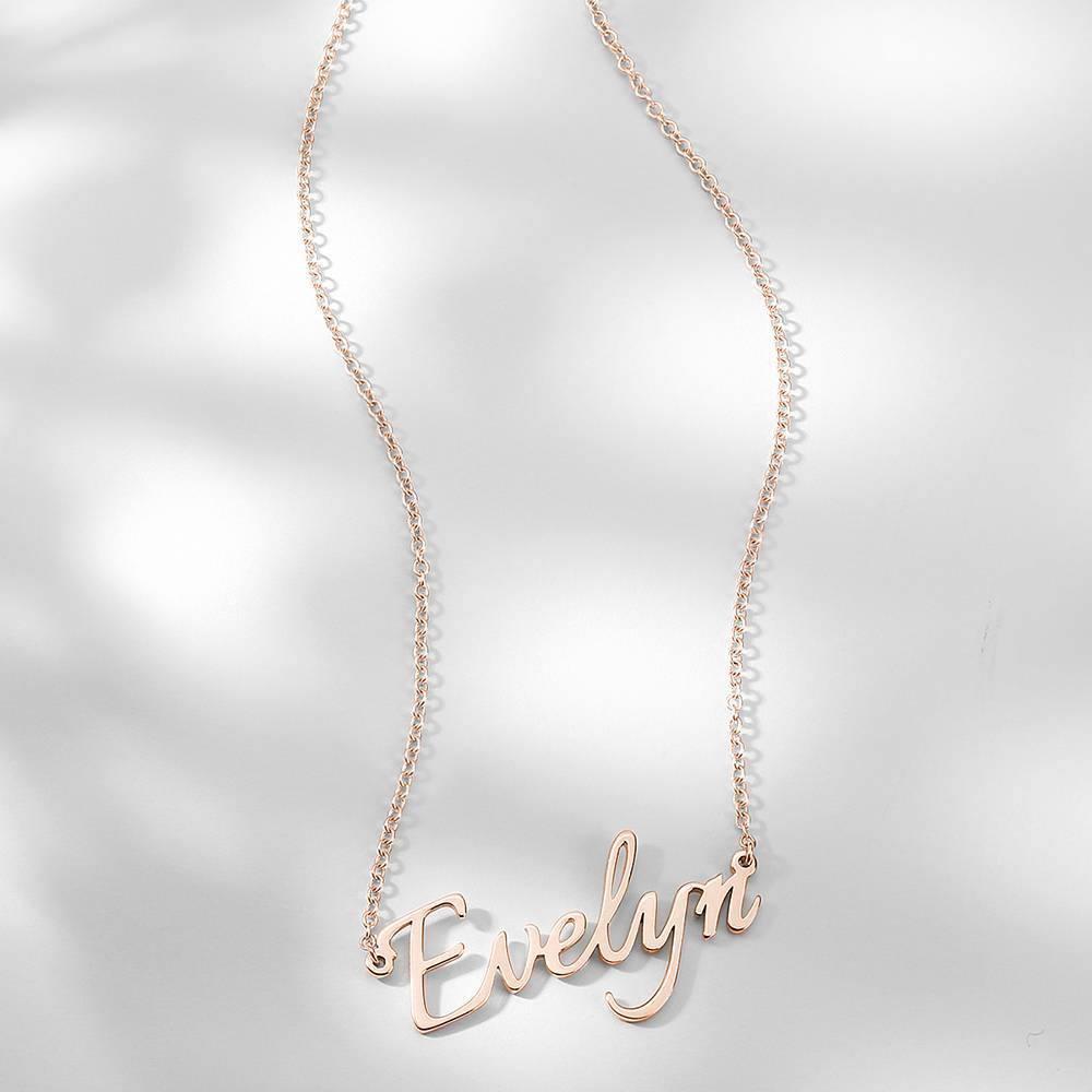 Personalized Nameplate Necklace Custom Name Jewelry