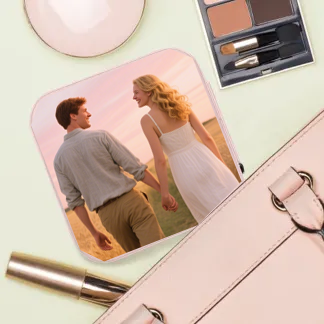 Custom PU Leather Jewelry Box – Personalized Photo Printed Organizer with Your Design