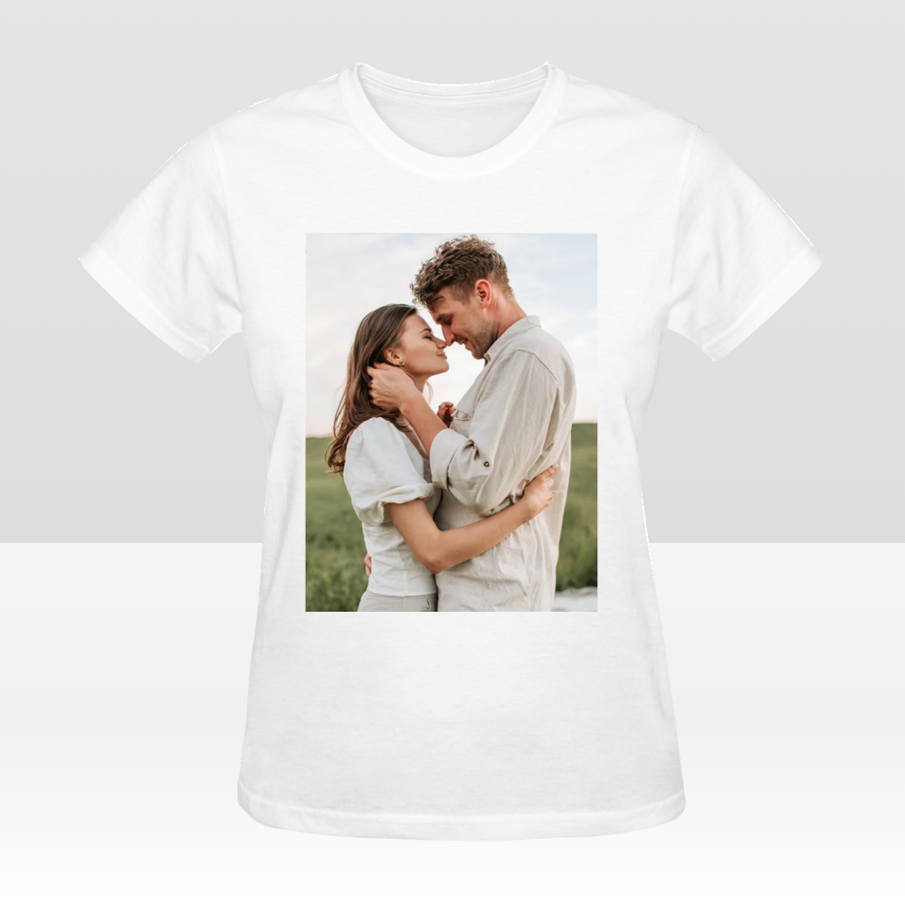 Custom One-Sided Men's T-Shirt – Personalized Front Design