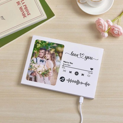 Personalized Video Greeting Card Custom Video Brochures Video Book Gift for Lover