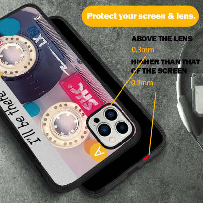 Customized Cassette Phone Case iPhone 13 iPhone 12 iPhone 11 iPhone X